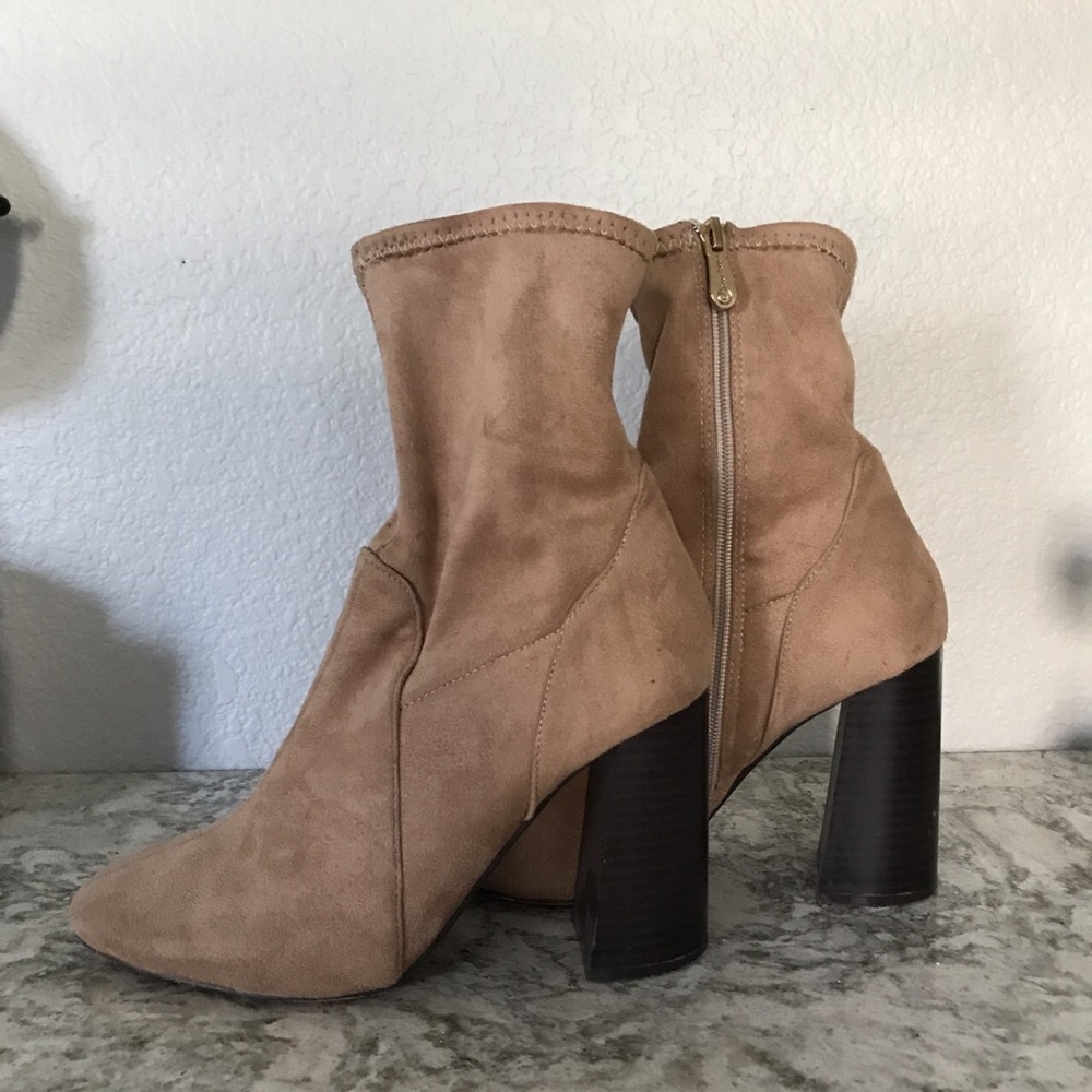 heeled booties